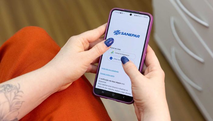  Cliente da Sanepar pode receber avisos sobre abastecimento de água no imóvel por SMS 